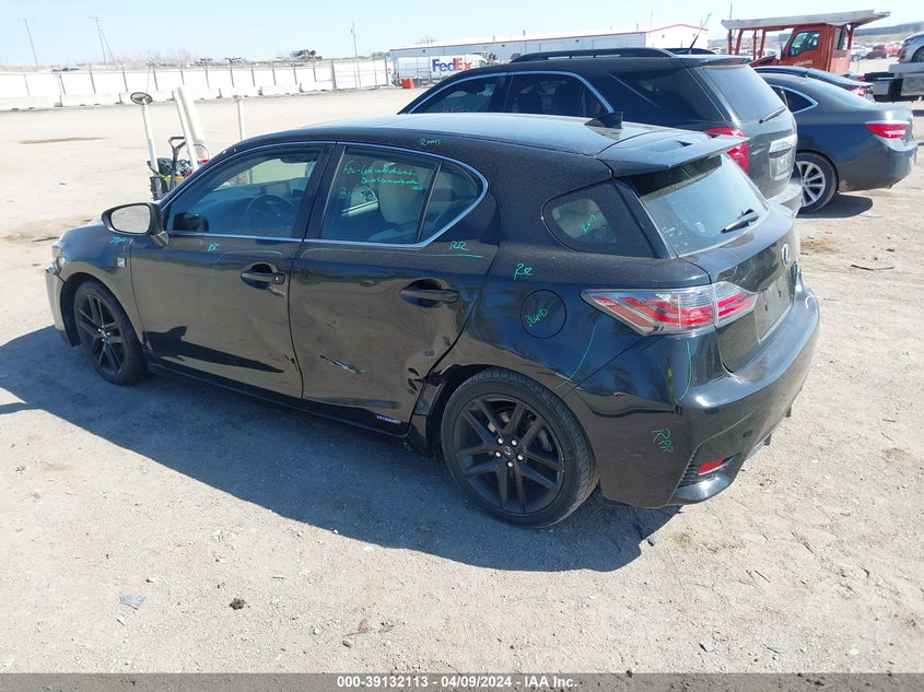 2014 LEXUS CT 200H - JTHKD5BHXE2190381