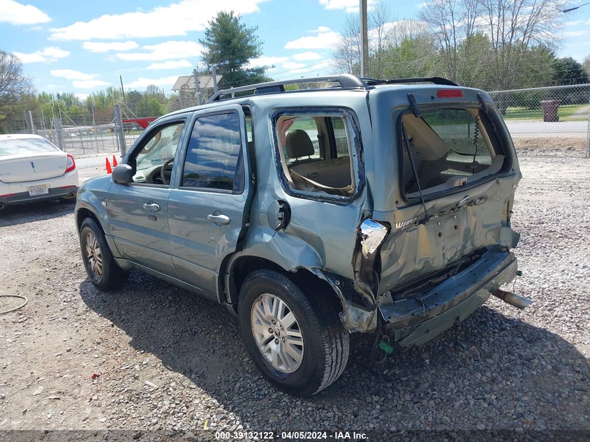 2007 Mercury Mariner Premier VIN: 4M2CU87127KJ20826 Lot: 39132122