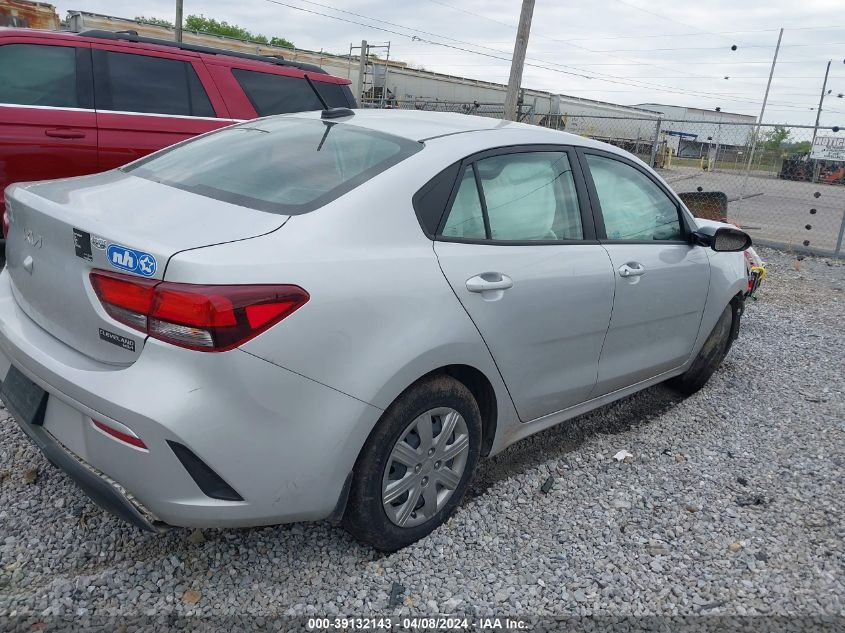 2023 Kia Rio Lx VIN: 3KPA24AD2PE518975 Lot: 39132143