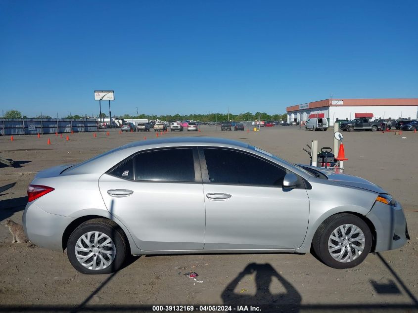 2017 Toyota Corolla Le VIN: 2T1BURHE5HC751226 Lot: 39132169