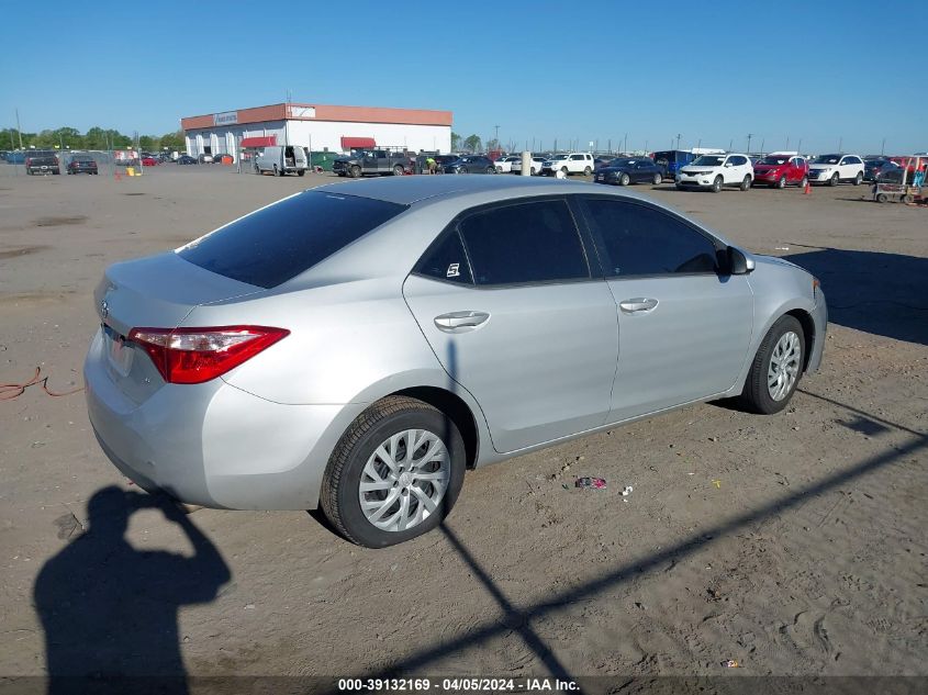 2017 Toyota Corolla Le VIN: 2T1BURHE5HC751226 Lot: 39132169