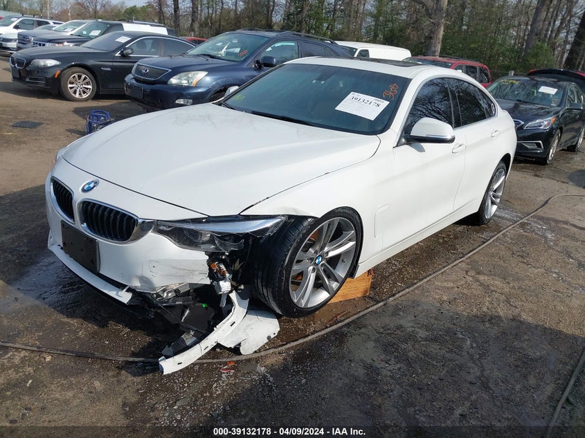 2019 BMW 430I GRAN COUPE VIN: WBA4J3C57KBL06849