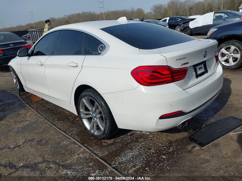 2019 BMW 430I GRAN COUPE VIN: WBA4J3C57KBL06849