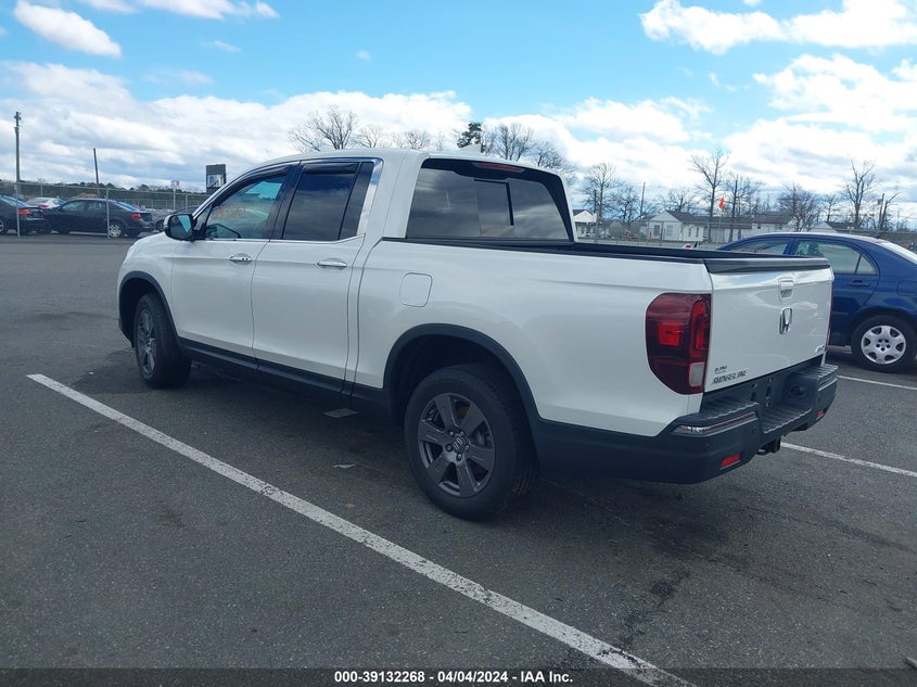 2020 HONDA RIDGELINE RTL-E - 5FPYK3F71LB013498