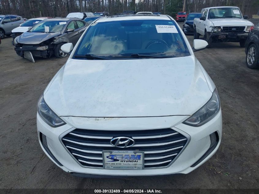 5NPD84LF4HH192040 | 2017 HYUNDAI ELANTRA