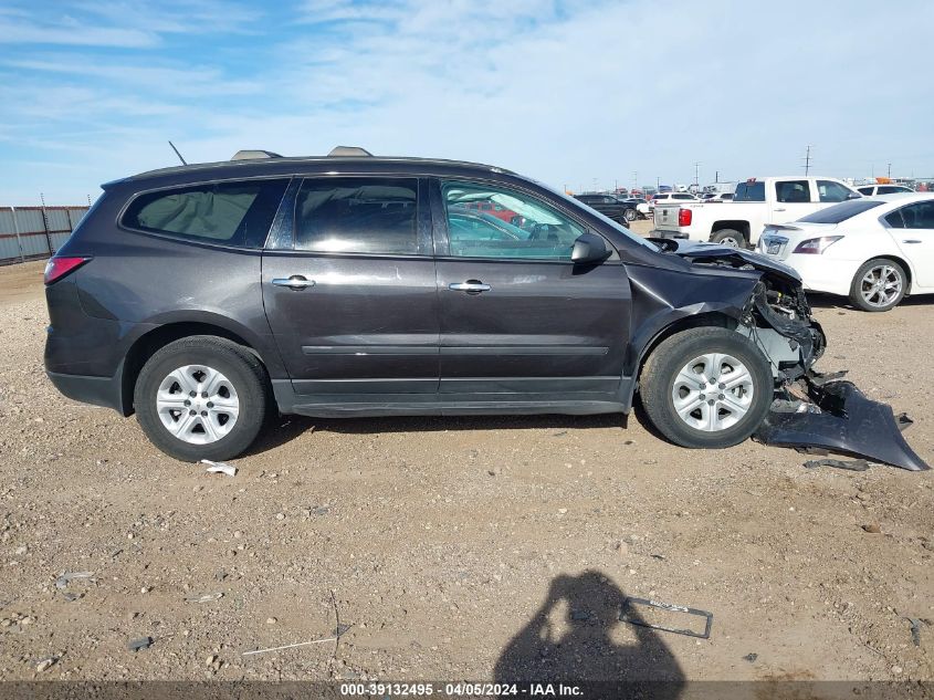 2017 Chevrolet Traverse Ls VIN: 1GNKRFEDXHJ304317 Lot: 39132495