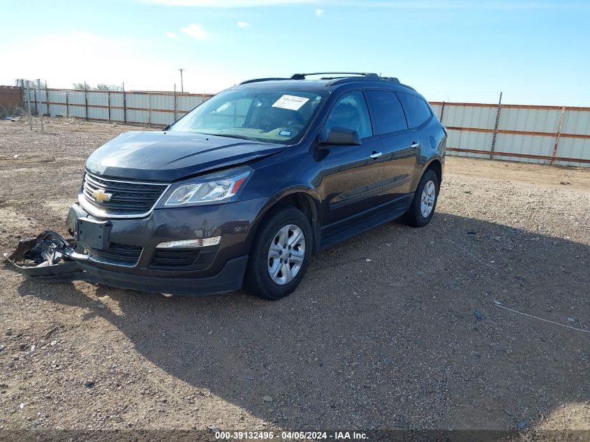 2017 Chevrolet Traverse Ls VIN: 1GNKRFEDXHJ304317 Lot: 39132495