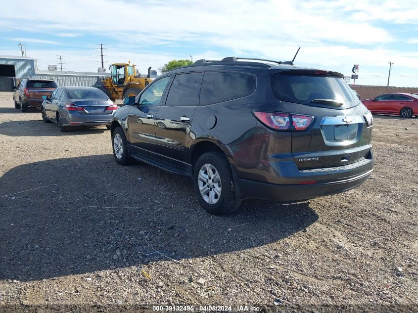 2017 Chevrolet Traverse Ls VIN: 1GNKRFEDXHJ304317 Lot: 39132495