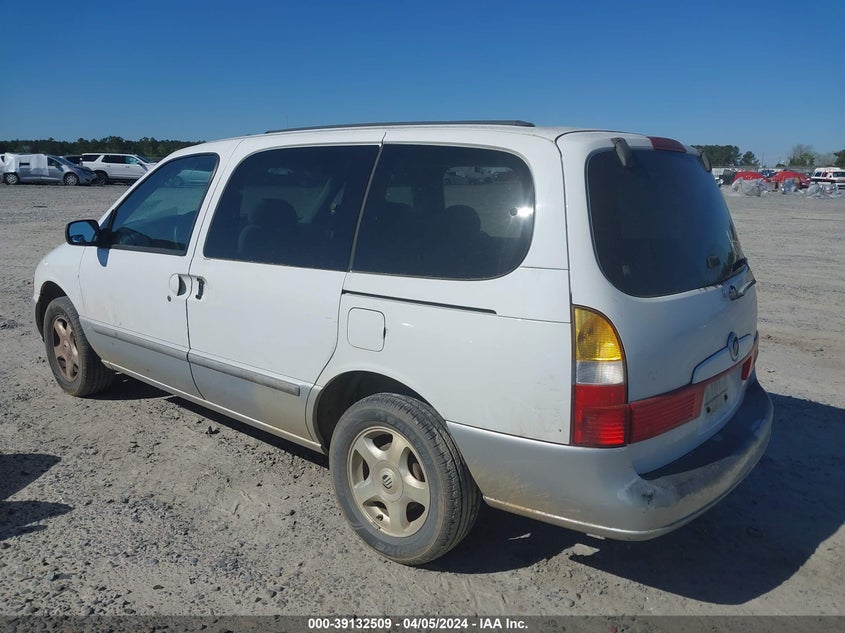 2002 Mercury Villager VIN: 4M2ZV11T22DJ15504 Lot: 39132509