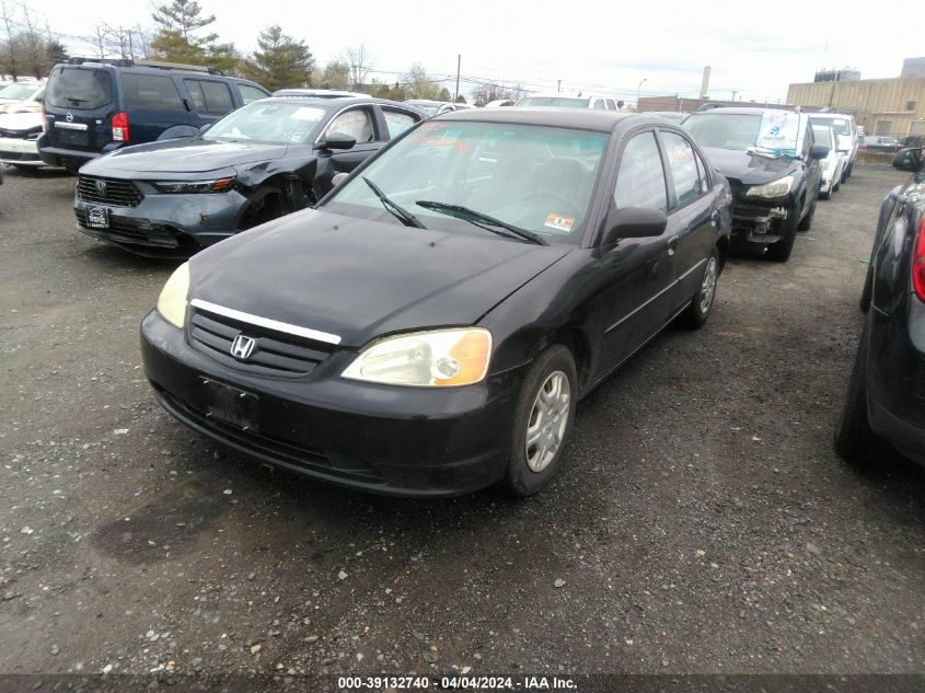 2HGES16532H595967 | 2002 HONDA CIVIC