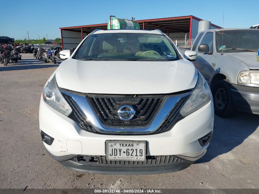 2017 Nissan Murano S/Sl/Sv/Platinum VIN: 5N1AZ2MG6HN112888 Lot: 40656387