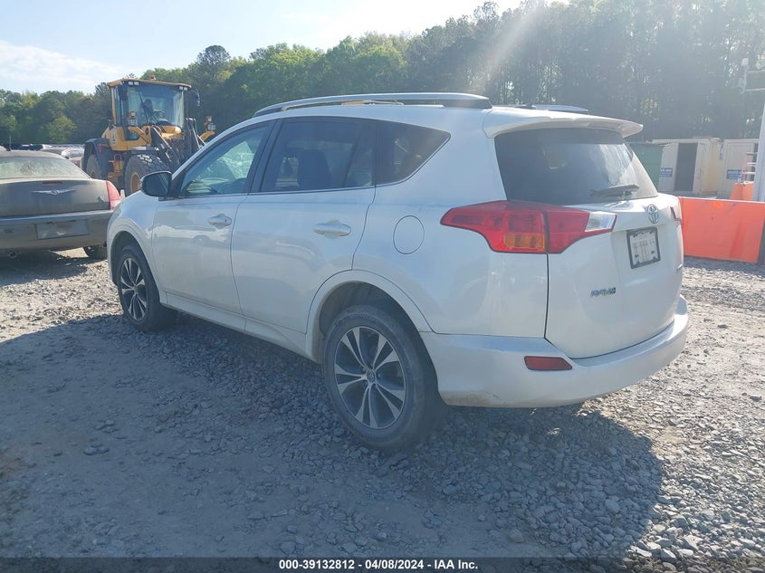2015 TOYOTA RAV4 LIMITED - 2T3YFREV7FW136494
