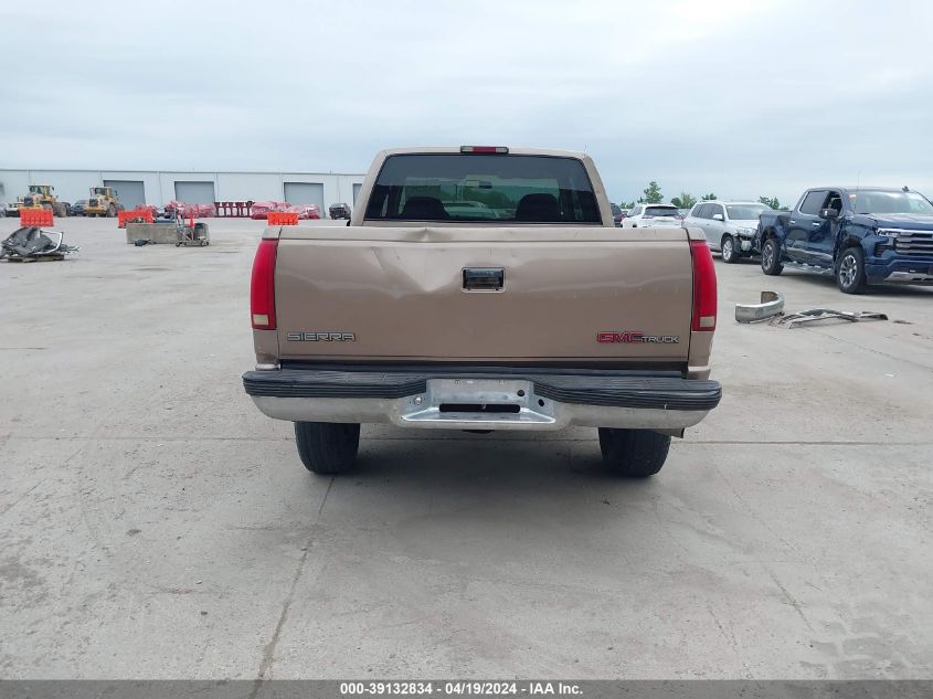 1997 GMC Sierra 1500 Sl Wideside VIN: 2GTEK19R3V1540042 Lot: 39132834