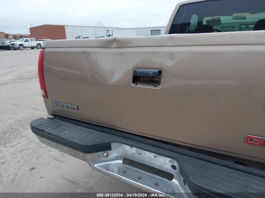 1997 GMC Sierra 1500 Sl Wideside VIN: 2GTEK19R3V1540042 Lot: 39132834