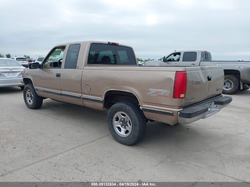 1997 GMC Sierra 1500 Sl Wideside VIN: 2GTEK19R3V1540042 Lot: 39132834