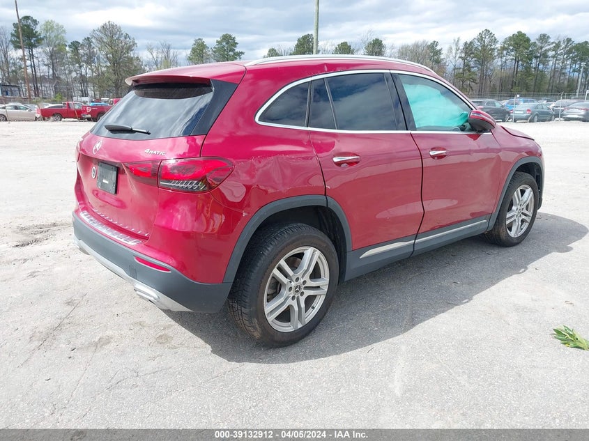 2021 Mercedes-Benz Gla 250 4Matic VIN: W1N4N4HB8MJ207521 Lot: 39132912