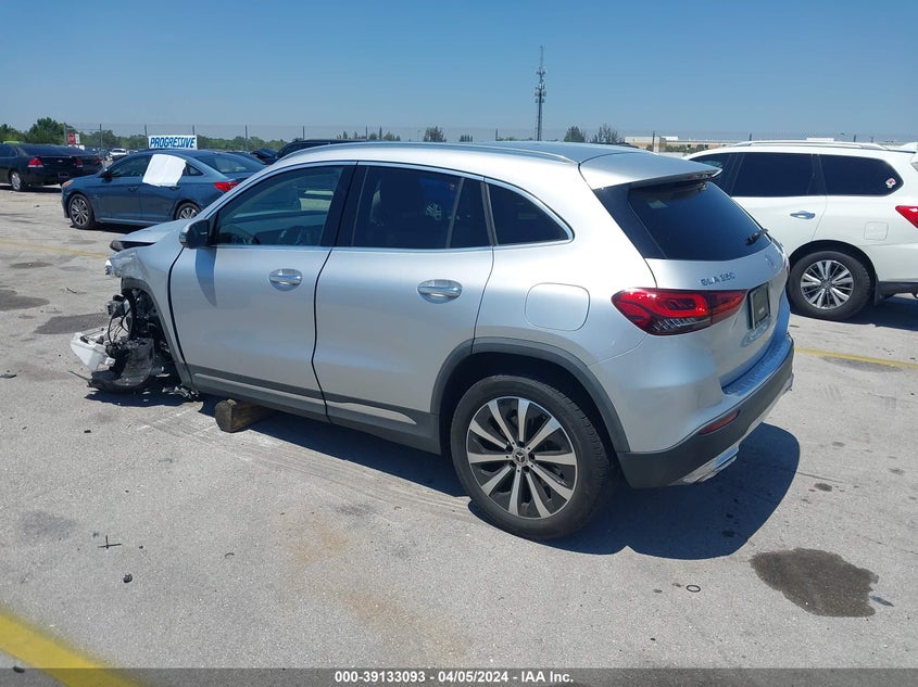 2021 Mercedes-Benz Gla 250 4Matic VIN: W1N4N4HB9MJ207897 Lot: 39133093
