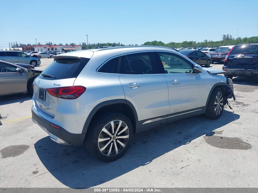 2021 Mercedes-Benz Gla 250 4Matic VIN: W1N4N4HB9MJ207897 Lot: 39133093