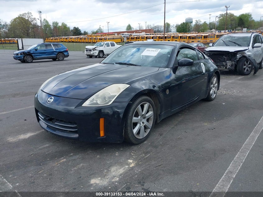 2006 Nissan 350Z VIN: JN1AZ34D66M304592 Lot: 39133153