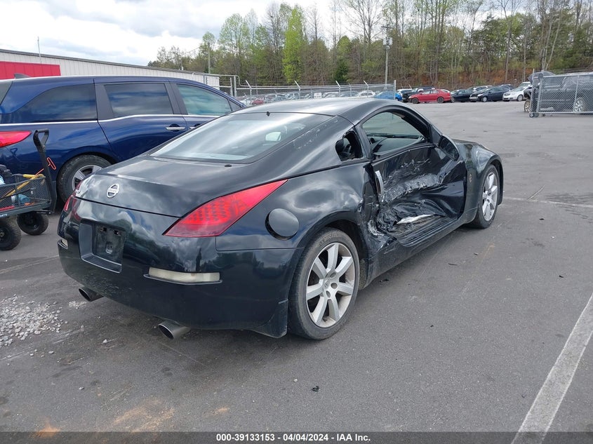 2006 Nissan 350Z VIN: JN1AZ34D66M304592 Lot: 39133153