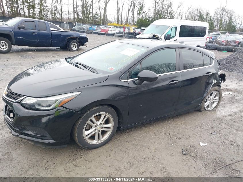 2017 Chevrolet Cruze Lt Auto VIN: 3G1BE6SM9HS613261 Lot: 39133237