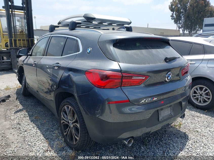 2018 BMW X2 Sdrive28I VIN: WBXYJ3C39JEJ75037 Lot: 39133362