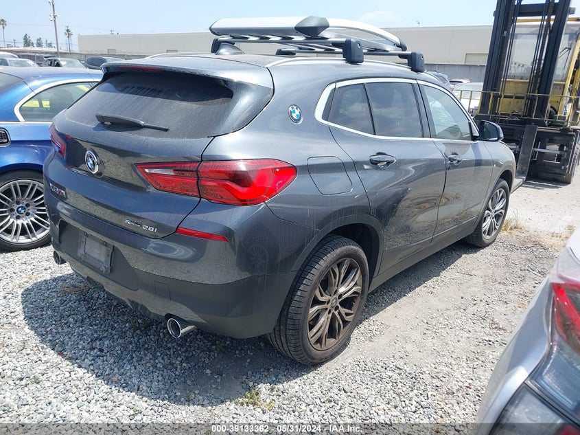 2018 BMW X2 Sdrive28I VIN: WBXYJ3C39JEJ75037 Lot: 39133362