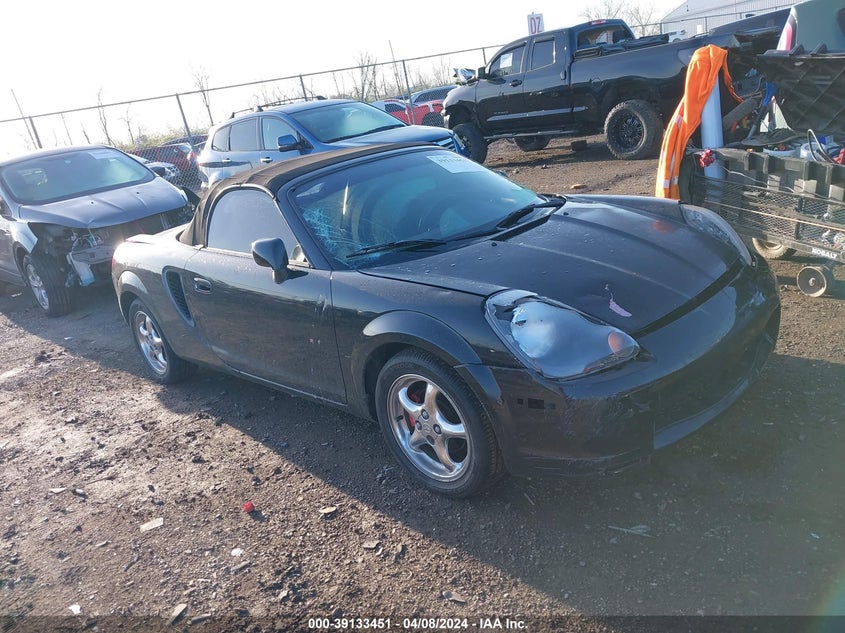 2001 Toyota Mr2 Spyder VIN: JTDFR320910037841 Lot: 39133451