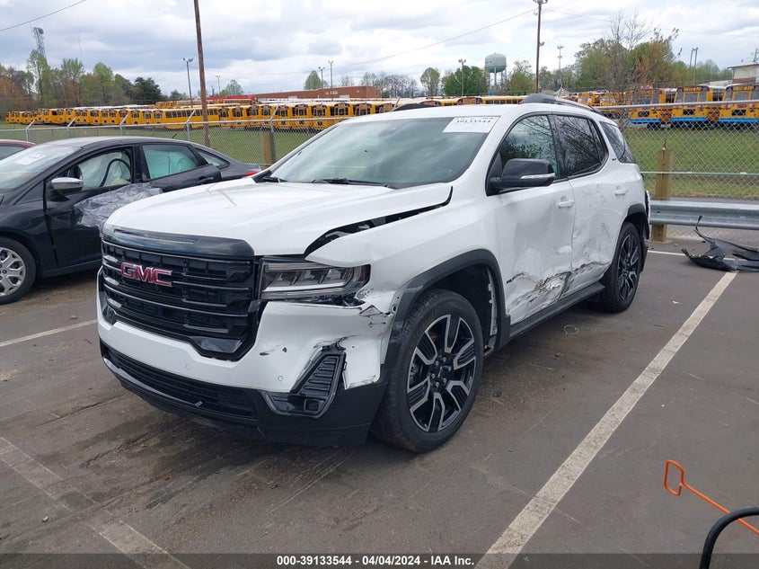 VIN 1GKKNMLS3MZ201864 2021 GMC ACADIA FWD SLT