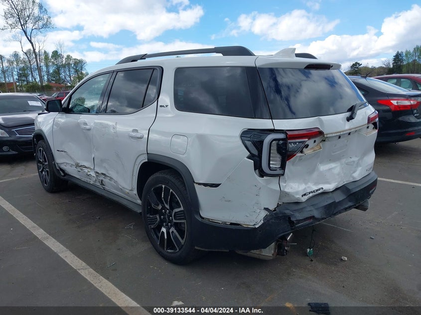 VIN 1GKKNMLS3MZ201864 2021 GMC ACADIA FWD SLT