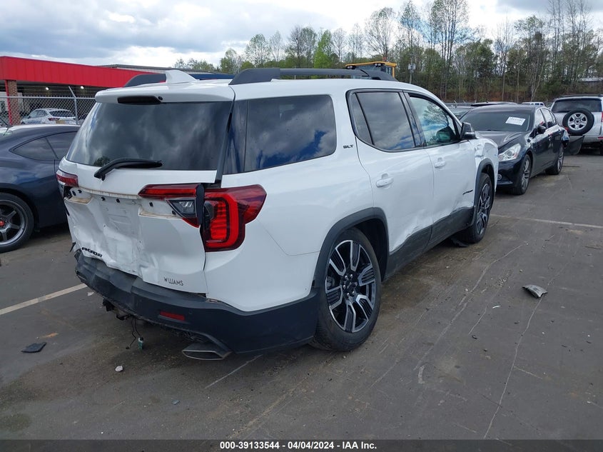 VIN 1GKKNMLS3MZ201864 2021 GMC ACADIA FWD SLT