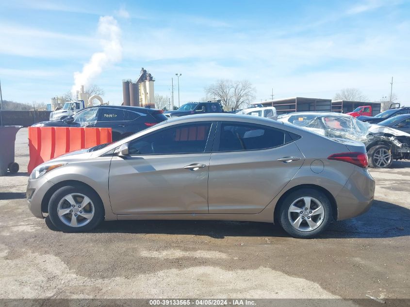 2014 Hyundai Elantra Se VIN: 5NPDH4AE1EH506409 Lot: 39133565