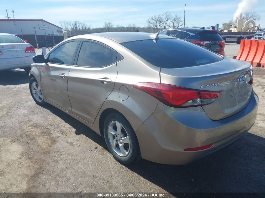 2014 Hyundai Elantra Se VIN: 5NPDH4AE1EH506409 Lot: 39133565