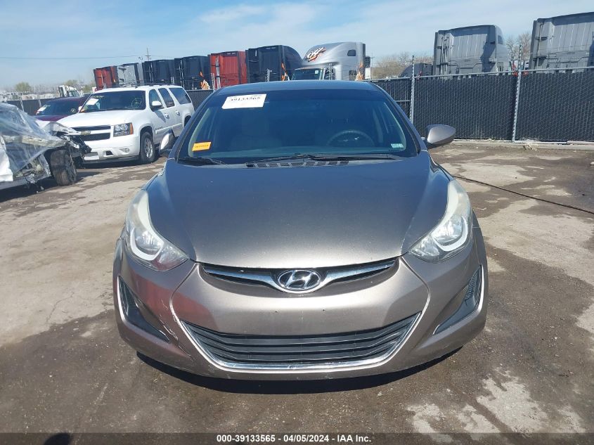 2014 Hyundai Elantra Se VIN: 5NPDH4AE1EH506409 Lot: 39133565