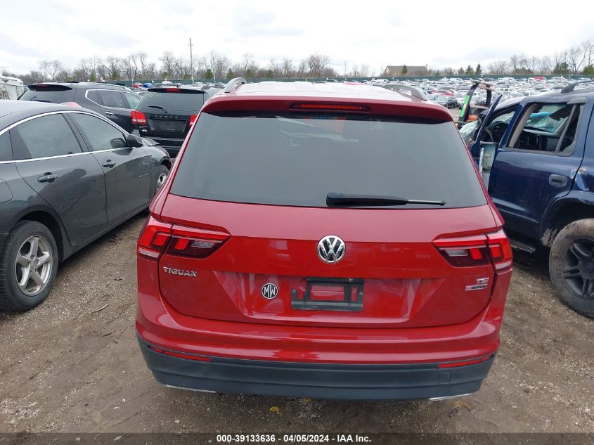 2018 Volkswagen Tiguan 2.0T S VIN: 3VV0B7AX5JM078305 Lot: 39133636