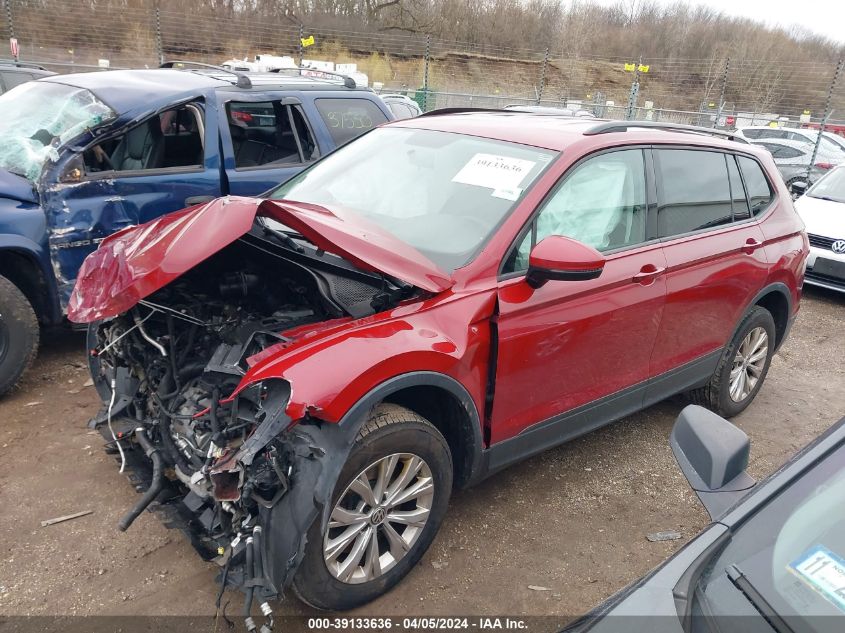 2018 Volkswagen Tiguan 2.0T S VIN: 3VV0B7AX5JM078305 Lot: 39133636