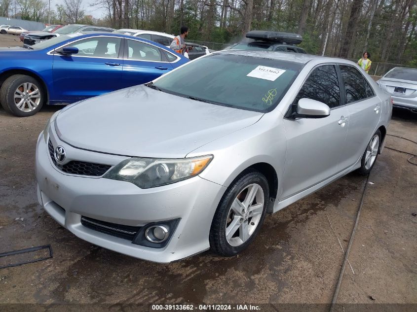 2012 Toyota Camry Se VIN: 4T1BF1FK5CU058605 Lot: 39133662