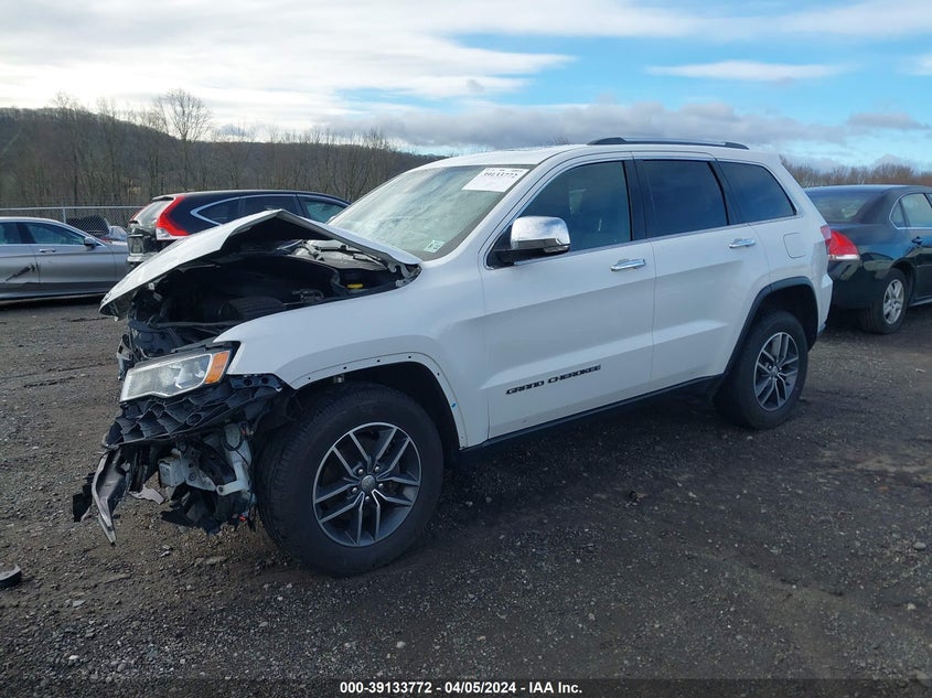 VIN 1C4RJFBGXJC425453 2018 JEEP GRAND CHEROKEE LIMITED