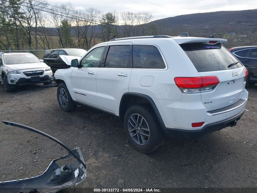 VIN 1C4RJFBGXJC425453 2018 JEEP GRAND CHEROKEE LIMITED