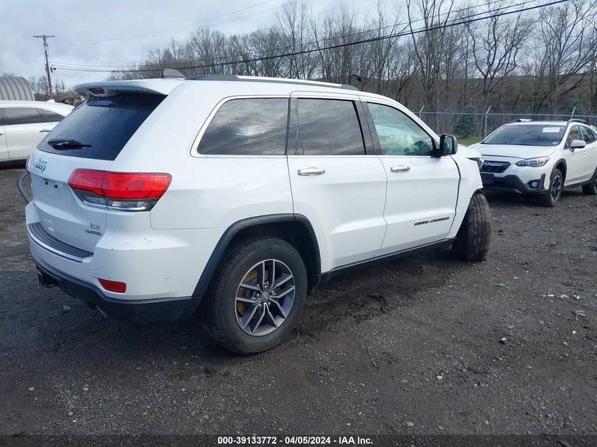 VIN 1C4RJFBGXJC425453 2018 JEEP GRAND CHEROKEE LIMITED