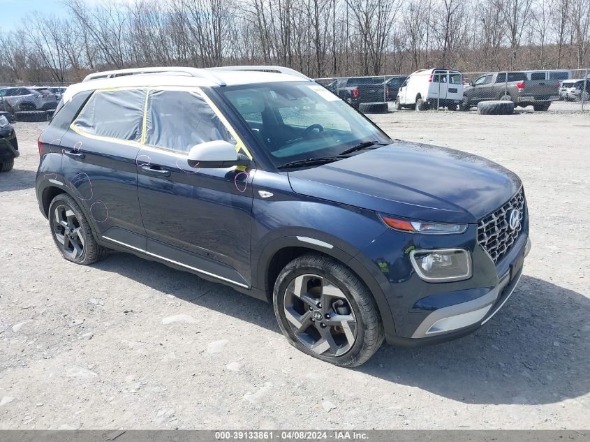 2021 Hyundai Venue Denim VIN: KMHRC8A37MU082759 Lot: 39133861