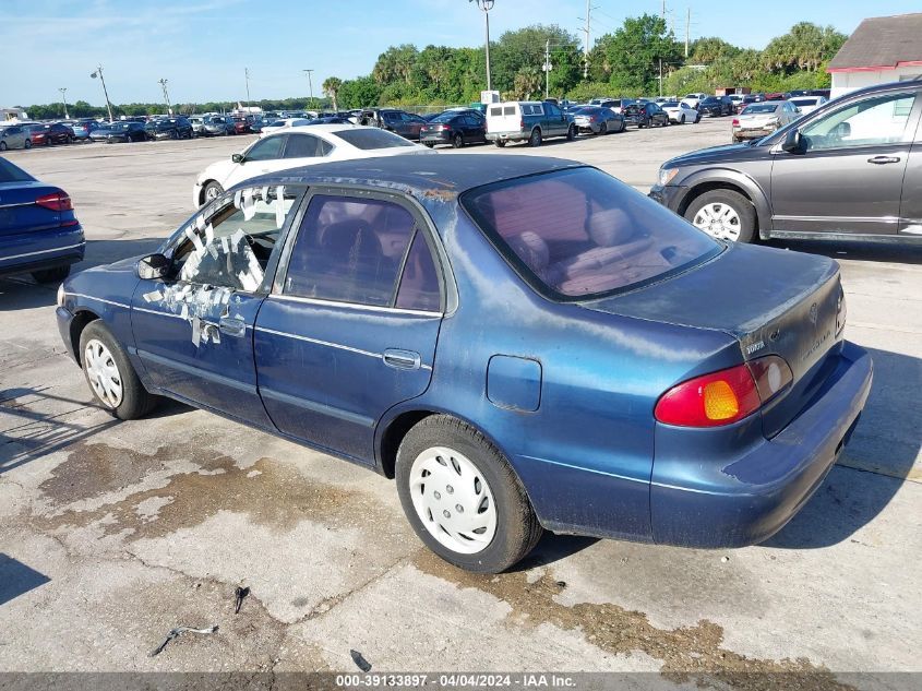 1NXBR12E11Z525054 | 2001 TOYOTA COROLLA