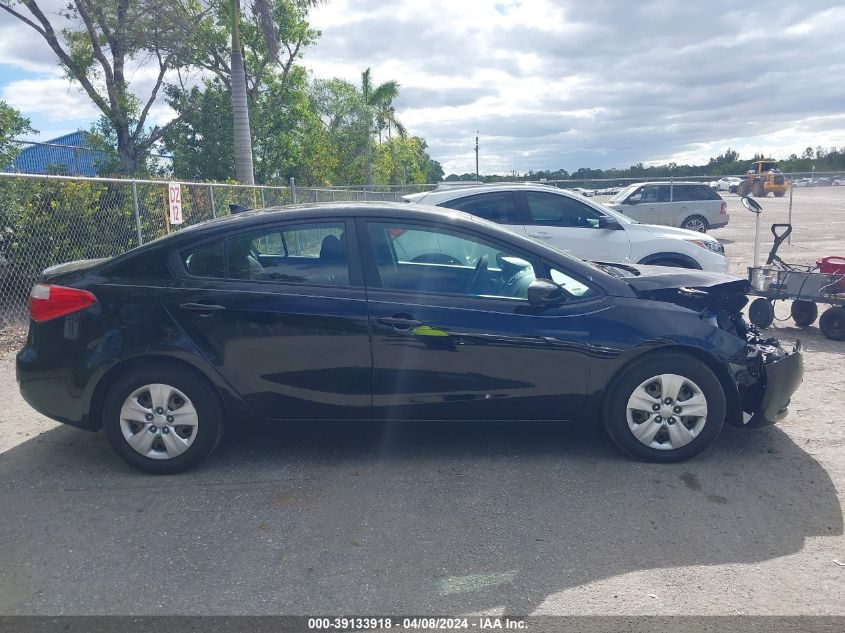 2016 Kia Forte Lx VIN: KNAFK4A64G5615479 Lot: 39133918