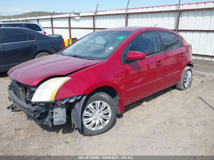 2010 Nissan Sentra 2.0 VIN: 3N1AB6AP6AL624969 Lot: 39133930