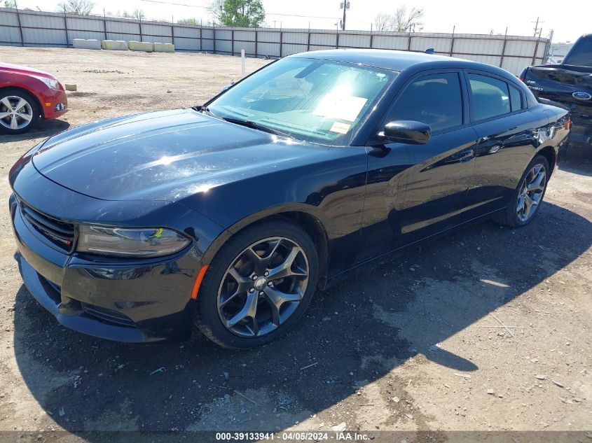 2016 Dodge Charger Sxt VIN: 2C3CDXHG2GH187098 Lot: 40762649