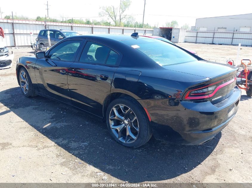 2016 Dodge Charger Sxt VIN: 2C3CDXHG2GH187098 Lot: 40762649