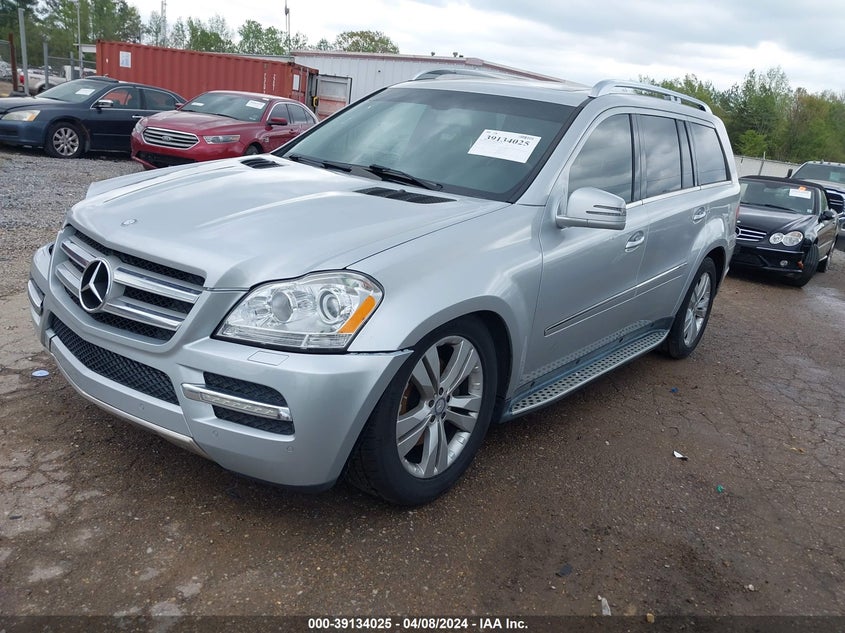 2012 Mercedes-Benz Gl 450 4Matic VIN: 4JGBF7BE3CA794947 Lot: 39134025