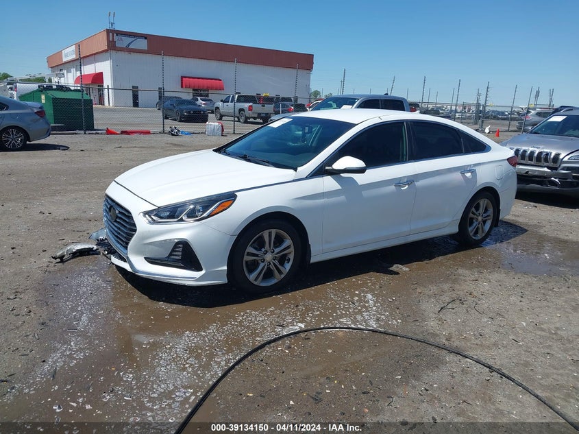 2018 HYUNDAI SONATA SEL VIN: 5NPE34AF6JH643884