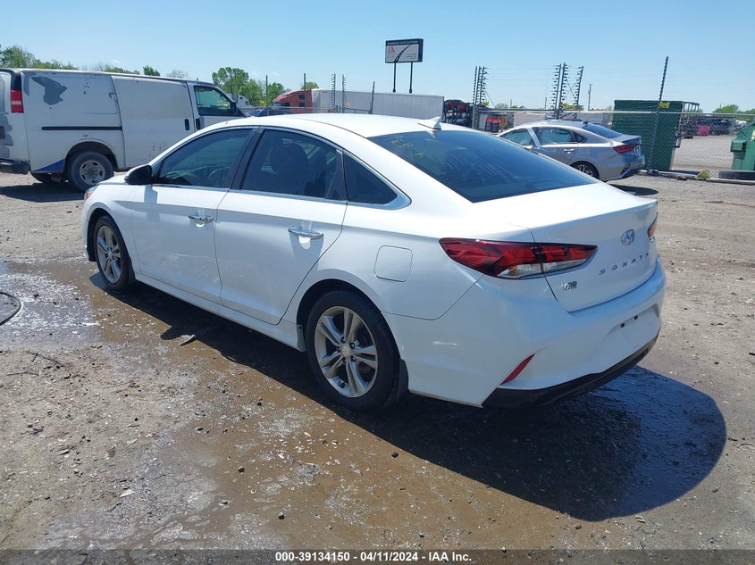 2018 HYUNDAI SONATA SEL VIN: 5NPE34AF6JH643884