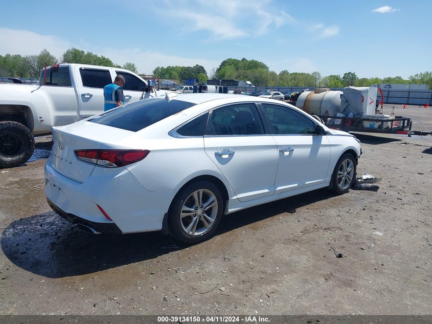 2018 HYUNDAI SONATA SEL VIN: 5NPE34AF6JH643884